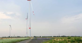 Nachhaltiger Windpark in Aldenhoven: Nutzung rekultivierter (Foto: RWE.)