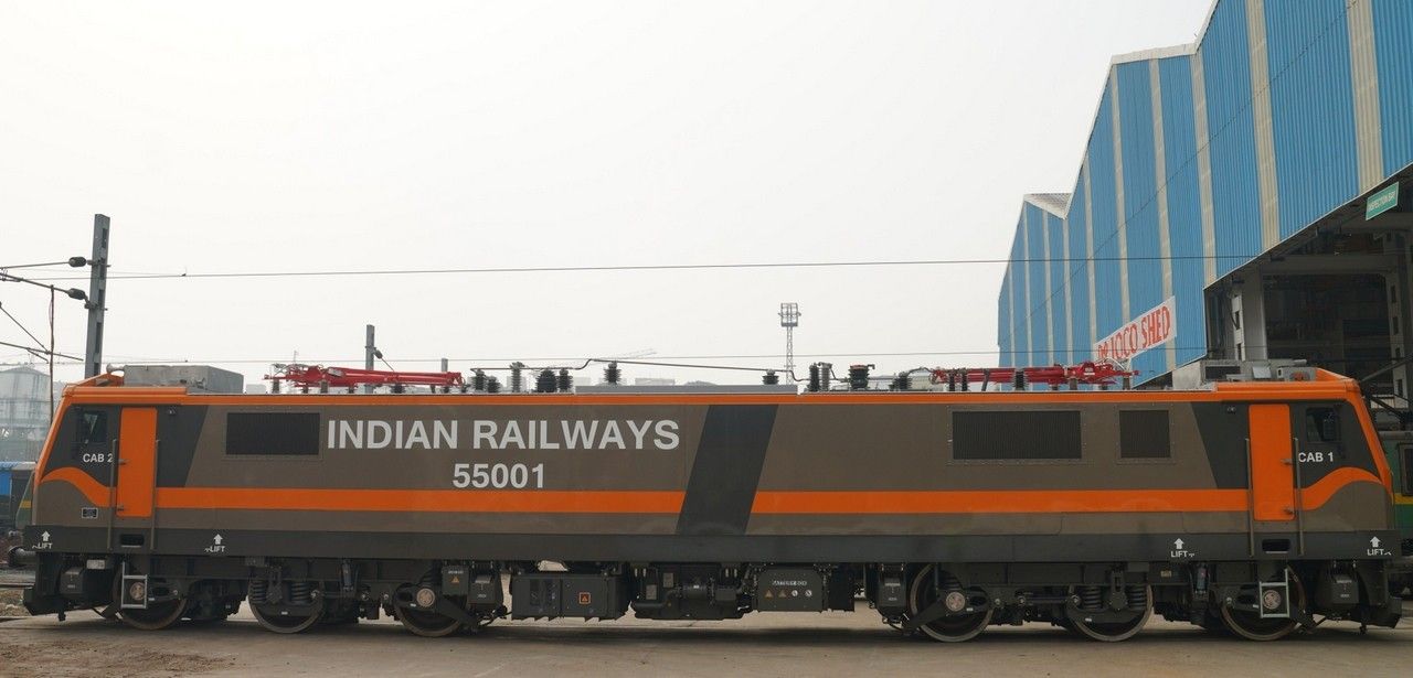 Siemens Mobility übergibt erste D9-Elektrolokomotive an Indische Staatsbahn (Foto: Siemens Mobility GmbH)